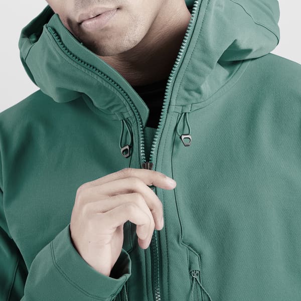 SALOMON-OUTPEAK SOFTSHELL HDY M PACIFIC - Softshell jacket