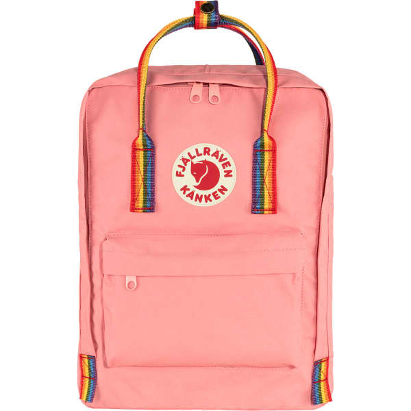 FJALLRAVEN-KÅNKEN PINK-RAINBOW PATTERN - Lifestyle backpack FJALLRAVEN-KÅNKEN PINK-RAINBOW PATTERN - Lifestyle backpack