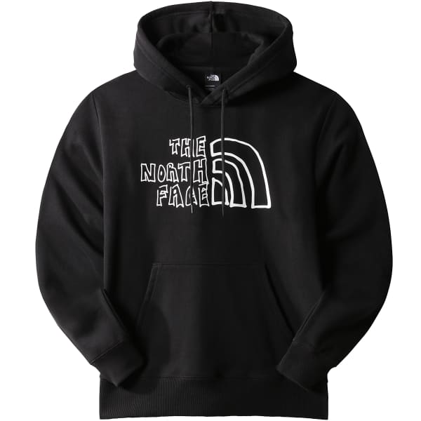 THE NORTH FACE MEN S PRINTED HEAVYWEIGHT PULLOVER HOODIE TNF BLACK 23