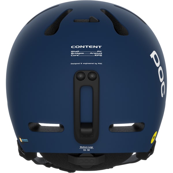 POC FORNIX MIPS LEAD BLUE MATT - Ski helmet