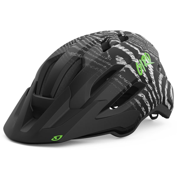 GIRO FIXTURE II YOUTH MAT BLK WHT RIPL Mountain bike helmet