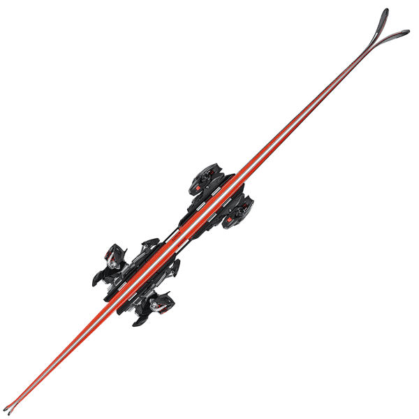 NORDICA-DOBERMANN SLR DC + XCELL 14 FDT BLACK/RED - Alpine ski set