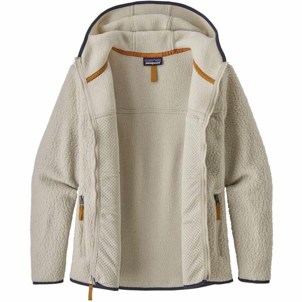 PATAGONIA W S RETRO PILE HOODY PELICAN Chaqueta polar