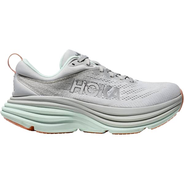 HOKA ONE ONE-BONDI 8 W STARDUST / AQUA BREEZE - Running shoe HOKA ONE ONE-BONDI 8 W STARDUST / AQUA BREEZE - Running shoe