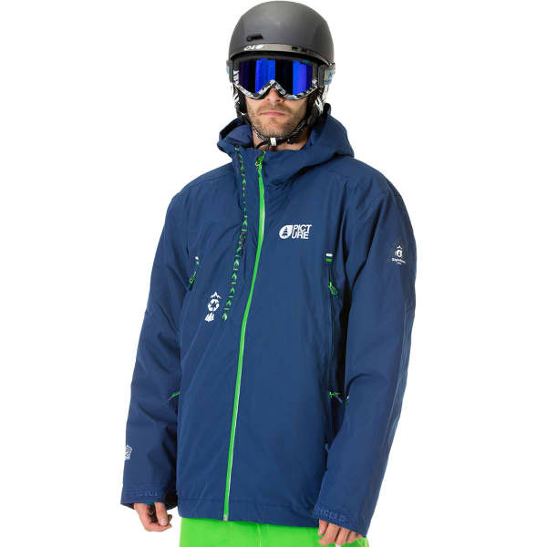 PICTURE BASE DARK BLUE 16 DARK BLUE Ski jacket