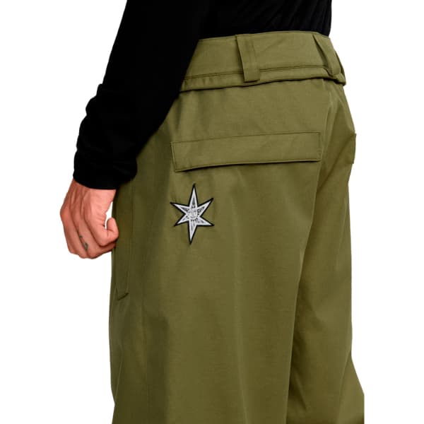 VOLCOM ARTHUR 20K PANT DARK OLIVE - Snowboard trousers