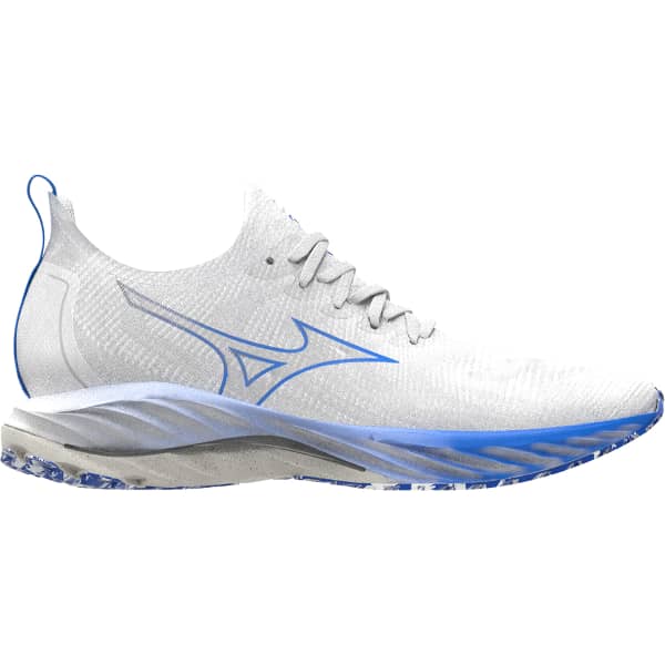 MIZUNO Wave Neo Wind - Blanc / Bleu - taille 46 2023