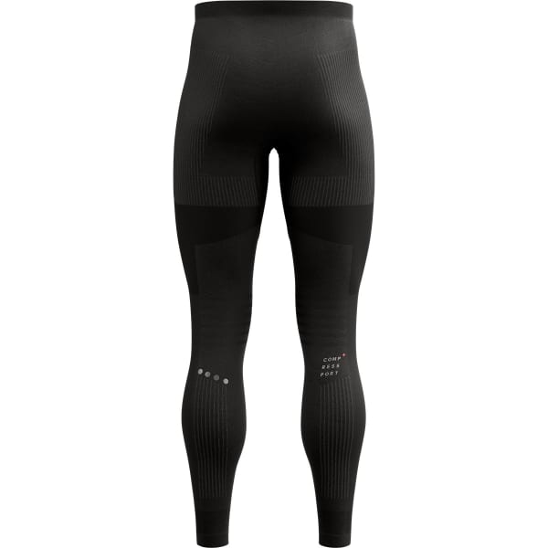 COMPRESSPORT-WINTER RUNNING LEGGING M BLACK - Trail running tights