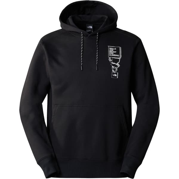 THE NORTH FACE M OUTDOOR GRAPHIC HOODIE TNF TNF BLACK Sweatshirt