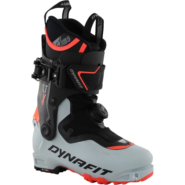 DYNAFIT TLT X PU W BOOT PURITAN GRAY/ FLUO CORAL - Ski touring boots