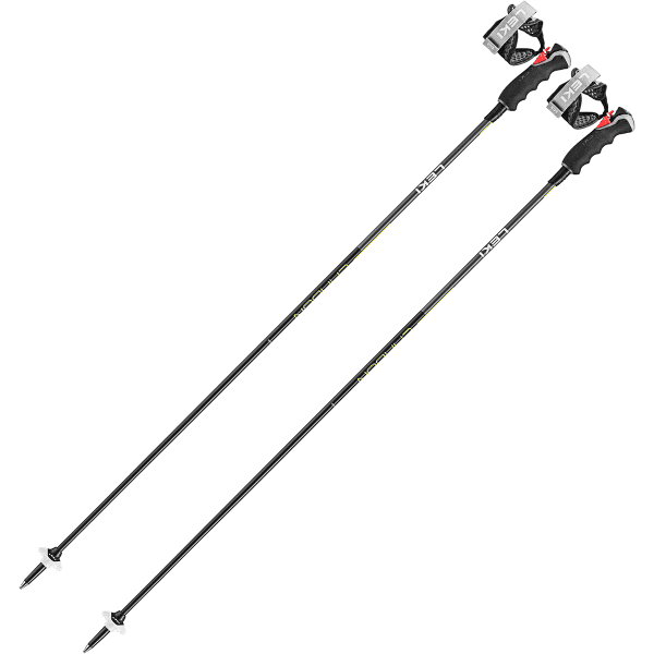 スキー Leki alpino Carbon 11 S Black 125 cm Leki Carbon 11 3D ski poles