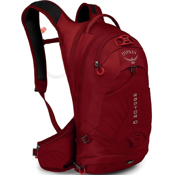 OSPREY RAPTOR 10 WILDFIRE RED Mountain bike backpack