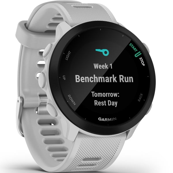 GARMIN FORERUNNER 55 BLANCHE Montre Cardio GPS