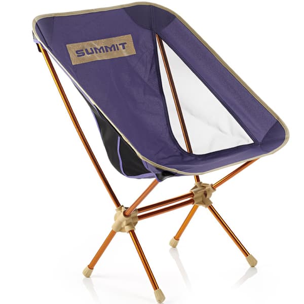 SUMMIT POLES FOLDING CHAIR LITE PURPLE Siege camping