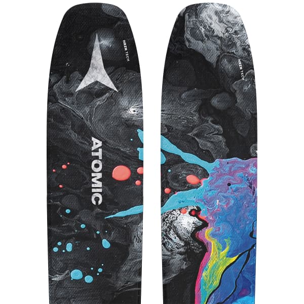 ATOMIC-BENT 110 BLACK/MULTICOLOR - Alpine ski