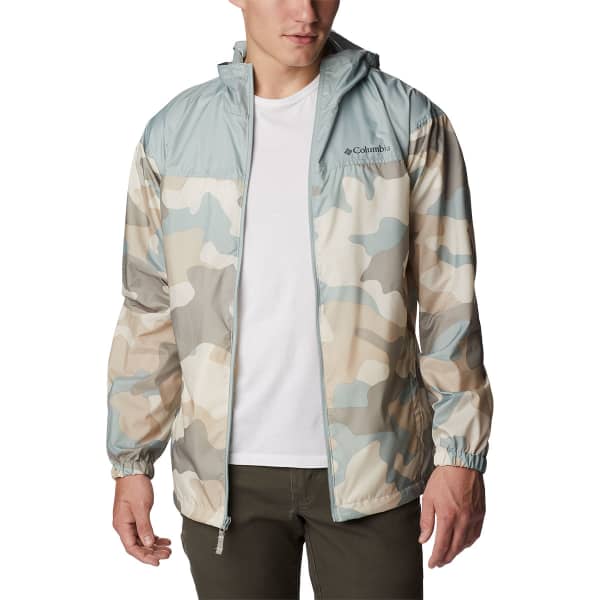 Mens camo windbreaker jacket cheap