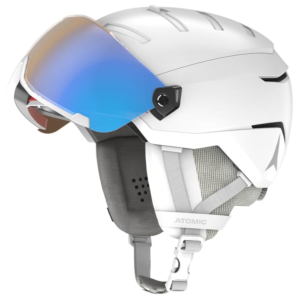ATOMIC SAVOR GT VISOR PHOTO WHITE - Ski helmet