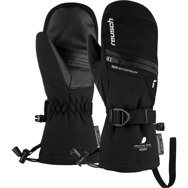 Reusch Guanti da sci Lando R-TEX Junior a 3 dita, extra caldi, impermeabili e traspiranti