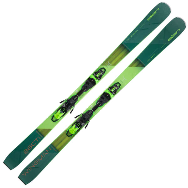 ELAN WINGMAN 86 CTI FUSIONX + EMX 12.0 GW Unicolore - Alpine ski set