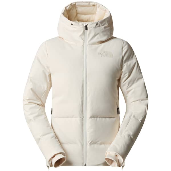 North face white ski jacket online