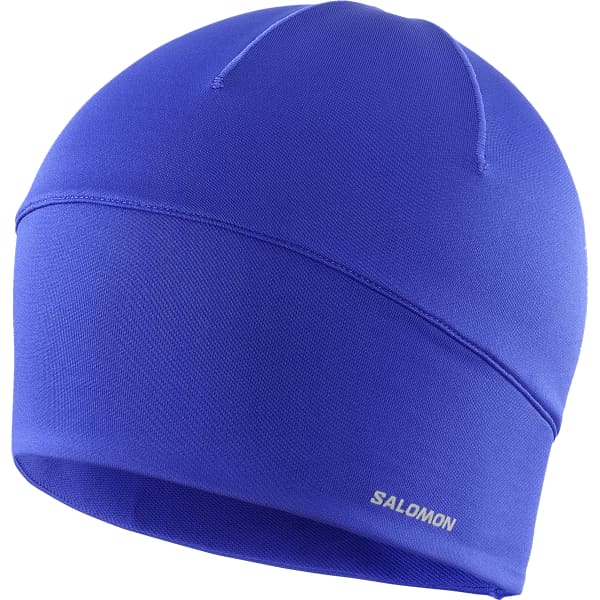 SALOMON RS PRO BEANIE NOIR ET BLEU Bonnet de running