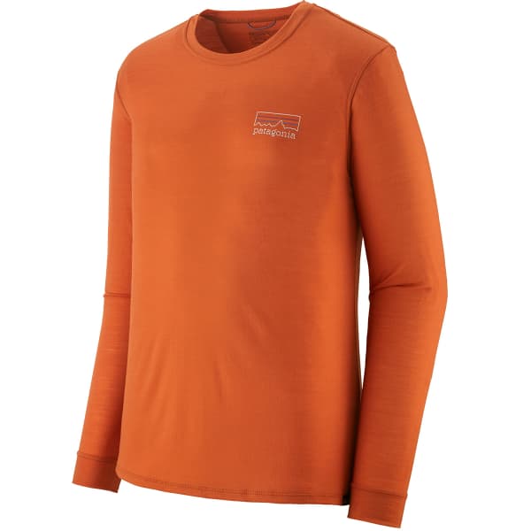 patagonia｜ (M Cap Cool Merino Blend Graphic Shirt (4459 Patagonia Men's Capilene® Cool Merino Blend Graphic Shirt