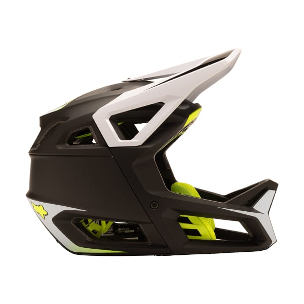 FOX-PROFRAME RS SUMYT CE BLACK/YELLOW Mountain bike helmet