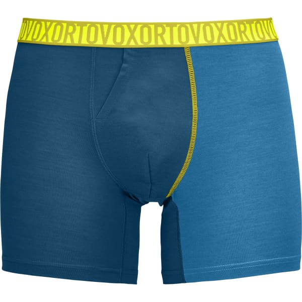 ortovox 150 essential boxer briefs m - bleu / jaune - taille l 2024