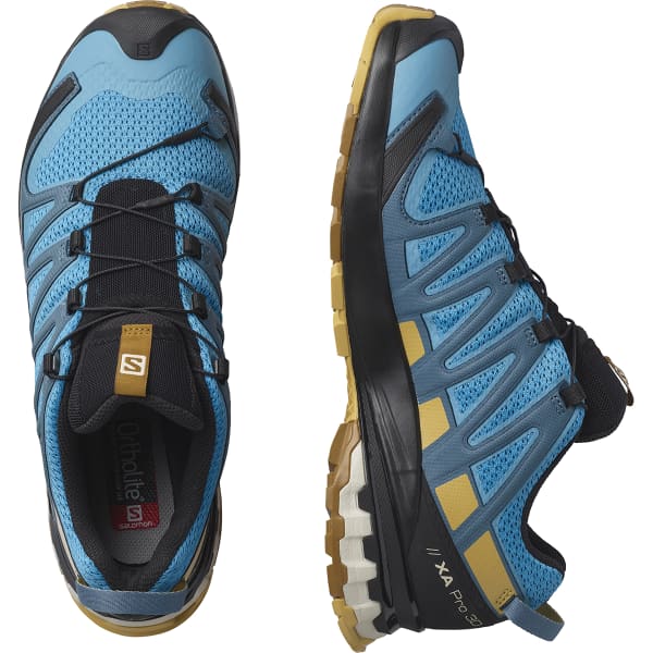 Salomon(MEN) Size:14 XA PRO 3D v8 Barrier Reef/Fall Leaf/Bronze Brown SALOMON XA PRO 3D V8 BARR REEF/FALL LEAF/BRONZE BROWN  main image 3