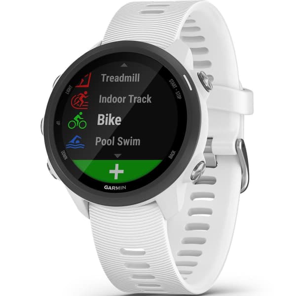 GARMIN-FORERUNNER 245 MUSIC WHITE - Montre cardio GPS