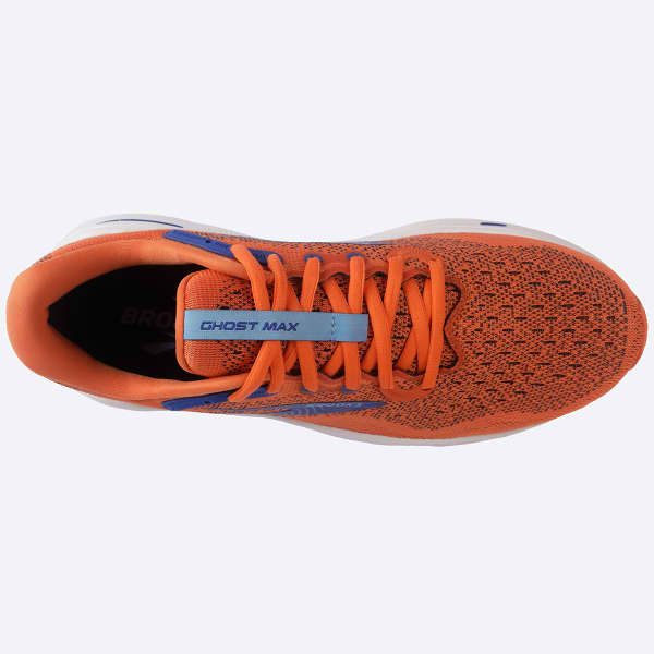 BROOKS GHOST MAX RED ORANGE BLACK SURF THE WEB Running shoe