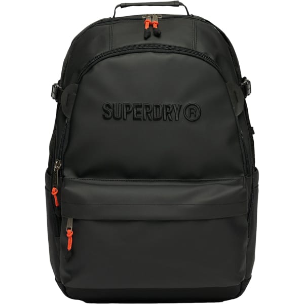 SUPERDRY UTILITY TARP BACKPACK BLACK - Lifestyle backpack