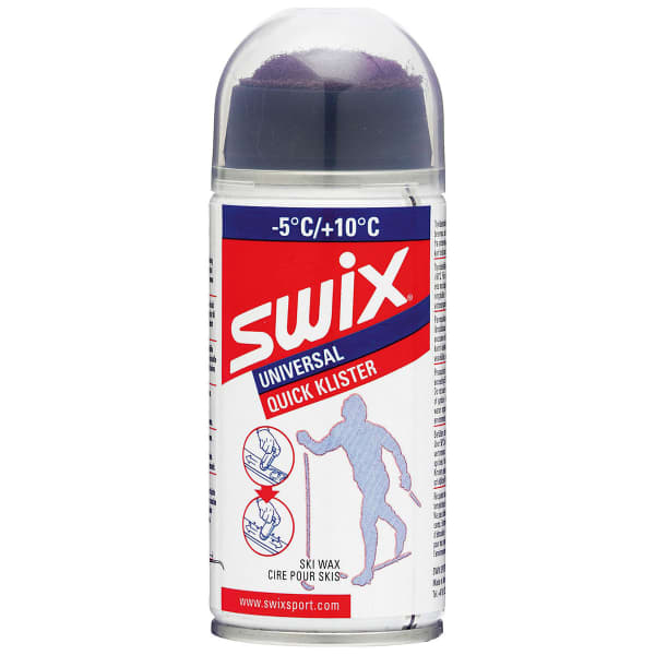 Swix Quick Klister Rosso 150ml - Cera Per Sci Per Neve Bagnata Da 0° A +15°C