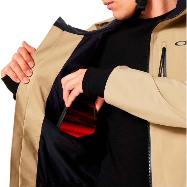 OAKLEY UNBOUND GORE-TEX SHELL JACKET 2.0 PEBBLE - Ski jacket