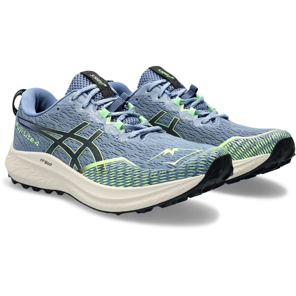 ASICS-FUJI LITE 4 DENIM BLUE/BLACK - Trailschuhe