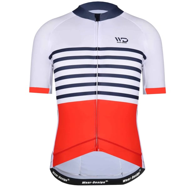 Maillot velo mariniere sales