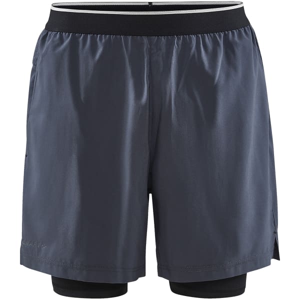 CRAFT-ADV CHARGE 2-IN-1 STRETCH SHORT M ASPHALT - Running shorts