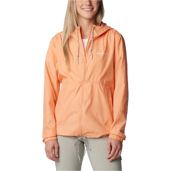 COLUMBIA W FLASH FORWARD WINDBREAKER APRICOT FIZZ 24
