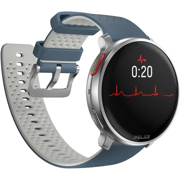 POLAR-VANTAGE V3 SILVER/BLUE - Cardio GPS watch