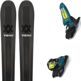 Pack ski VOLKL VOLKL KATANA 108 + MARKER GRIFFON 13 ID TEAL/FLO-YELLOW - Ekosport