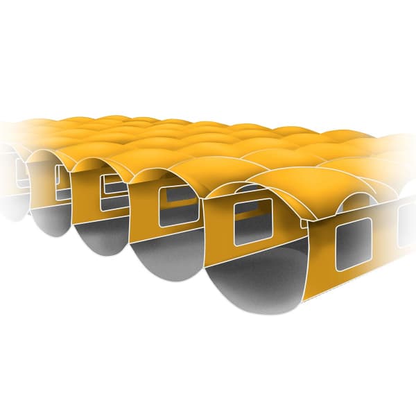 NEMO EQUIPMENT-TENSOR SHORT MUMMY YELLOW - Bivouac sleeping mat