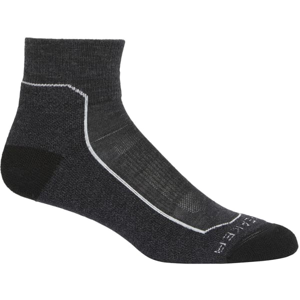 ICEBREAKER-M HIKE+ LIGHT MINI JET HEATHER - Hiking socks