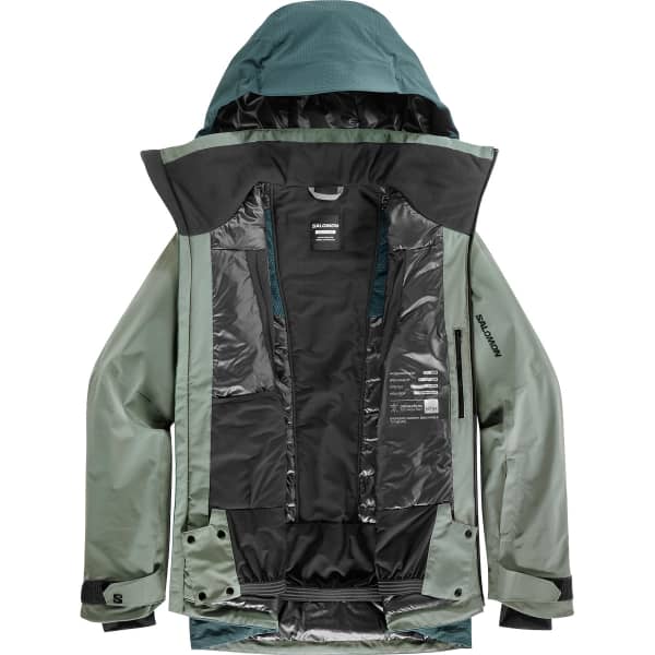 SALOMON SPECTRAL JACKET GREEN GABLES/SEDONA SA - Ski jacket