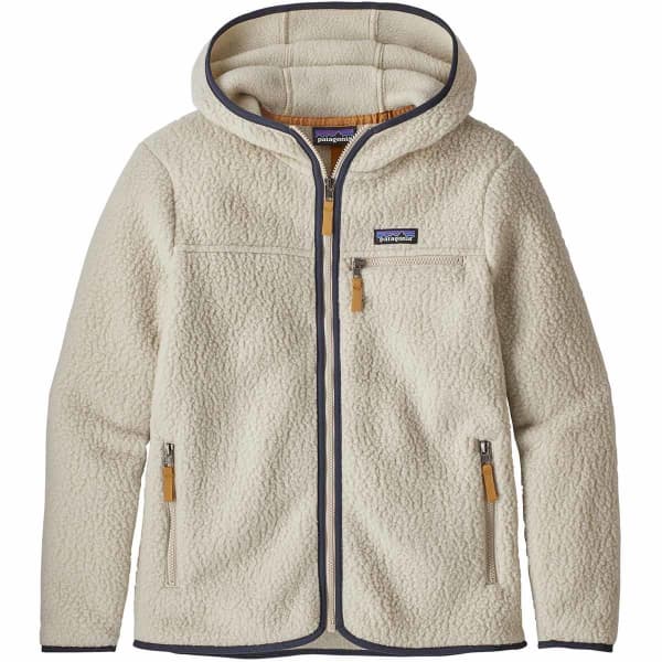 Hooded pile jacket sales