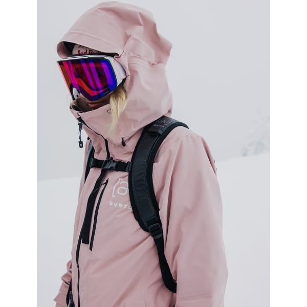 BURTON-W AK GORE UPSHFT JK SHADOW PINK - Snowboard jacket