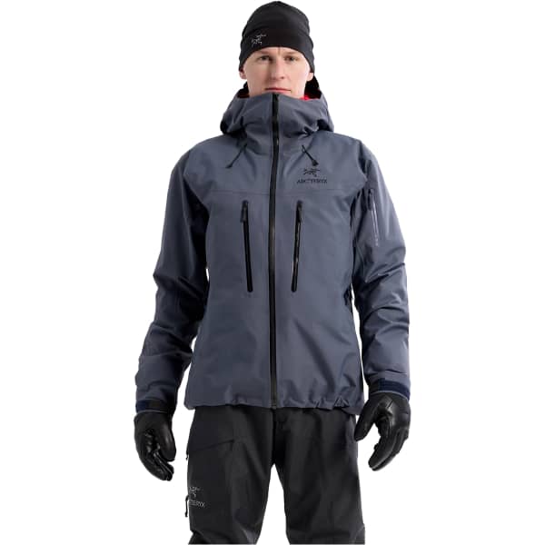 ARC'TERYX-ALPHA SV JACKET M DARK STRATUS - Mountaineering jacket