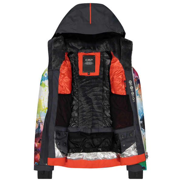 CMP-WOMAN JKT FIX HOOD Ski GRENADINE B.CO jacket TITANIO 