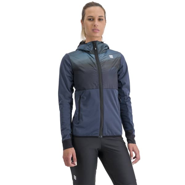 sportful rythmo w jkt - bleu / noir - taille s 2024