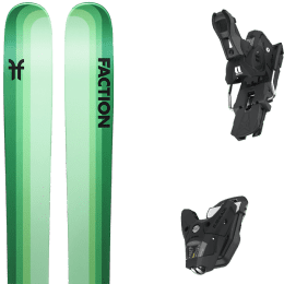 Pack ski alpin FACTION FACTION DANCER 4 + ARMADA STH2 WTR 13  BLACK C115 - Ekosport