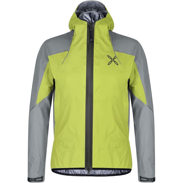 MONTURA MAGIC 2.0 JACKET GREEN LIME QUIET GREY Ski touring ski jacket